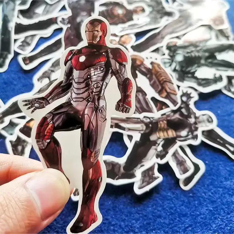 54 шт наклейки IRONMAN Hero Американский мультфильм для автомобиля ноутбук наклейка