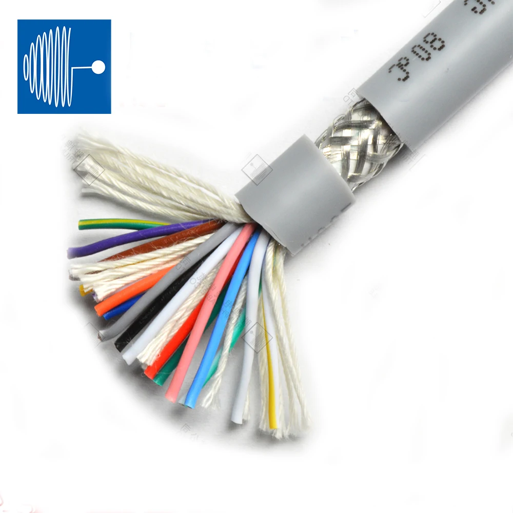 TRIUMPHCABLE/SHENGAPI 5M UL2464 24AWG 2/3/4/5/6/7/8/10 core PVC многожильный экранированный кабель с защитой