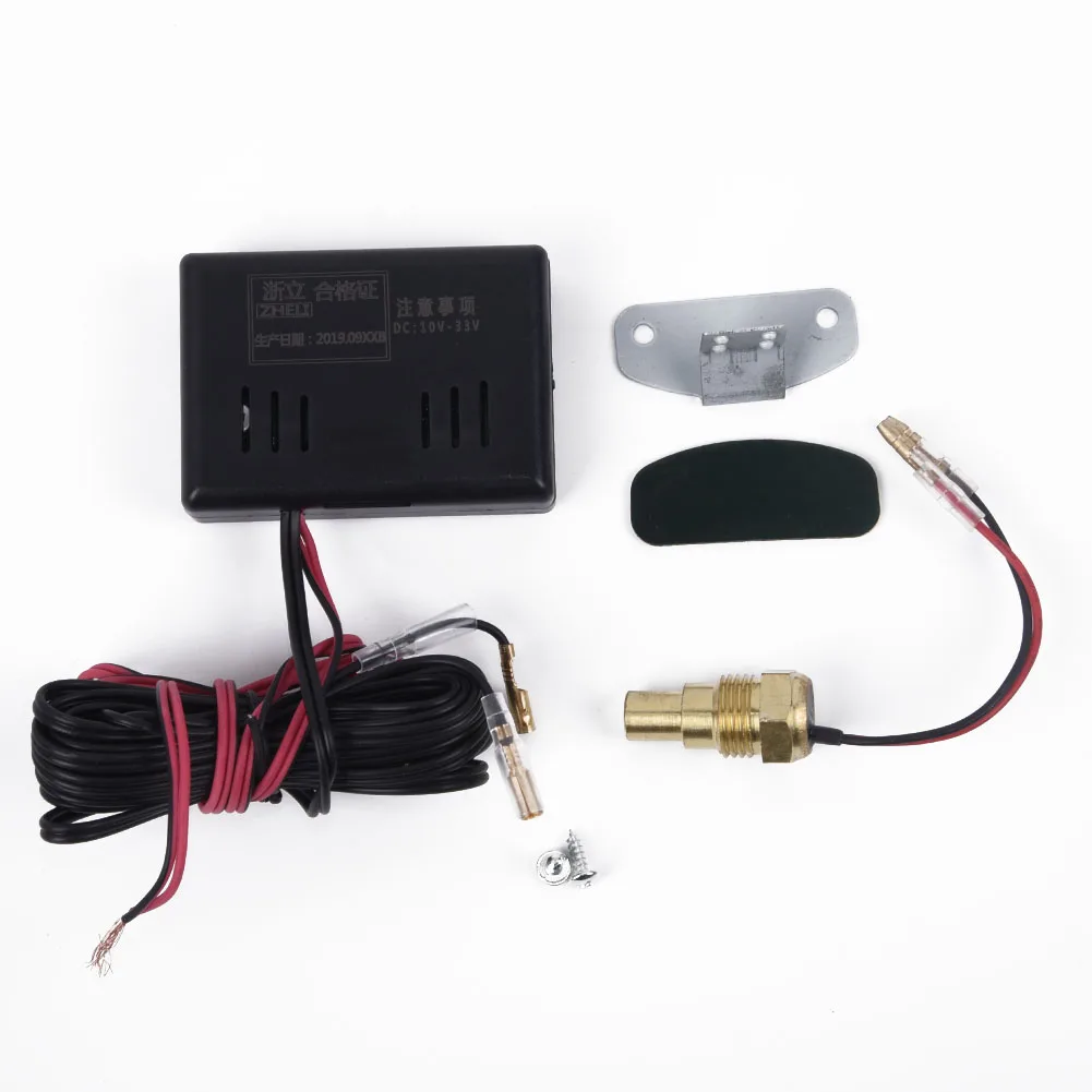 Цифровой дисплей датчик температуры воды комплект распознавание сенсором для 12-24 В двигателя автомобиля