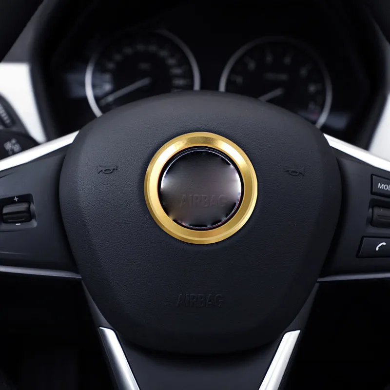 

For BMW New 5 Series 3 Series GT Car Modeling Decoration Ring Steering Wheel Circle Sticker Accessories