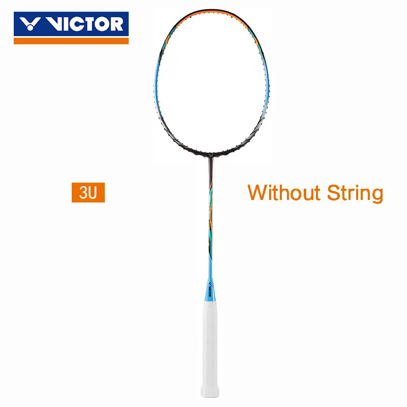 K 3U without string VICTOR оригинальная ракетка для бадминтона AuraSpeed серии all carbon high-фунтов attack& defense профессиональная высококачественная ракетка ARS70 - Цвет: K 3U without string