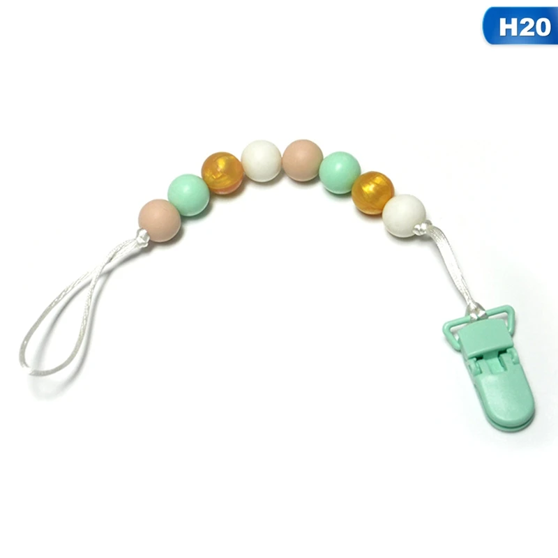 Для ручной работы Силиконовая зубное кольцо для прорезывающихся зубов держатель Прорезыватель для зубов аксессуары жевательные игрушки прорезыватели