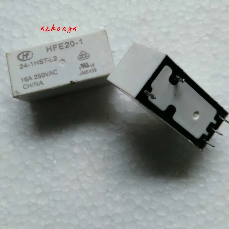 

HFE20-1-24-1HST-L2 Relay A set of normally open dual coil 16A