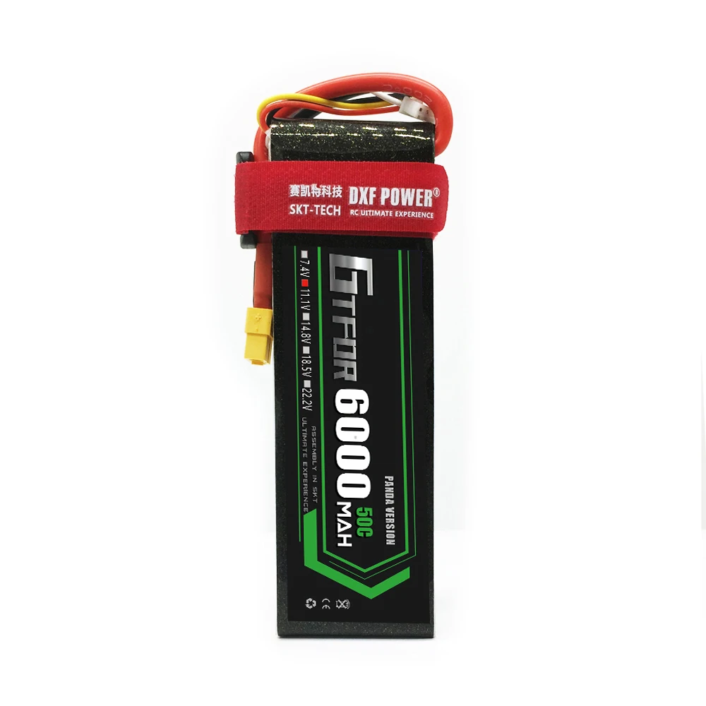 Аккумуляторная батарея GTFDR Lipo 3S 6000 ма/ч 11 1 в 50C для TRX неограниченная виде батареи с