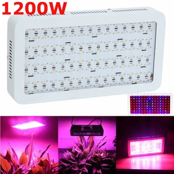 

1200W 120Pcs LED Full Spectrum Hydroponic LED Grow Light Lamp for Plants Veg Bloom Fruit
