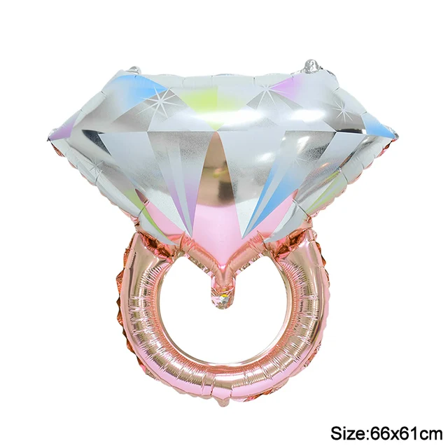 Wedding Decoration Bridal Shower Veil Team Bride To Be Satin Sash Balloon Bachelorette Party Girl Hen Party Decoration Supplies Rose gold diamond