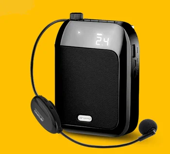 

15W Details about Portable Wireless Voice Amplifier Fr Teaching Guiding Speaker+Headset Microphone 10 Hours of Endurance