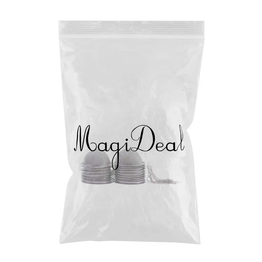10 Pieces Stainless Steel Tea Ball, Mesh Tea Infuser Strainers, Premium Tea Filter for Loose Leaf Tea and Seasoning Spices