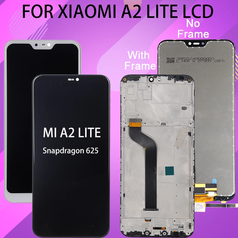 

Catteny Promotion 1pcs For Redmi 6 Pro Lcd Replacement For Xiaomi Mi A2 Lite Lcd Display With Touch Screen Digitizer Assembly