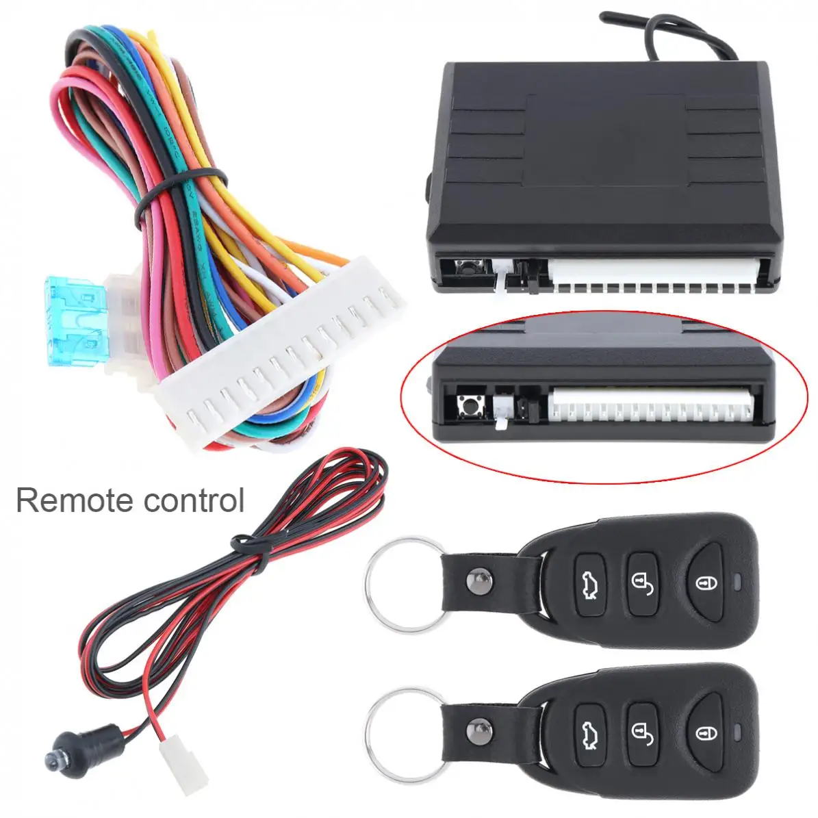 

Universal 12V Car Auto Remote Central Kits Door Lock Locking Vehicle Keyless Entry System with Remote Control Car Alarm System