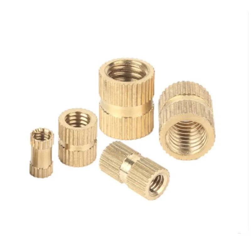10-100pcs M1 M1.2 m1.4 M2 M2.5 M3 M4 M5 M6 M8 m10 Brass insert nut Injection Molding Knurled Thread Inserts Nuts | Обустройство дома