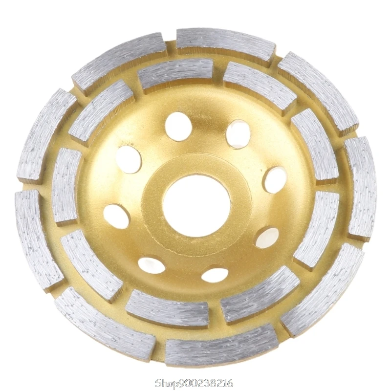 Diamond Segment Wheel Disc Grinding Cup Concrete Marble Stone Floor Polishing Plate Double Row Grinding Wheel N06 20