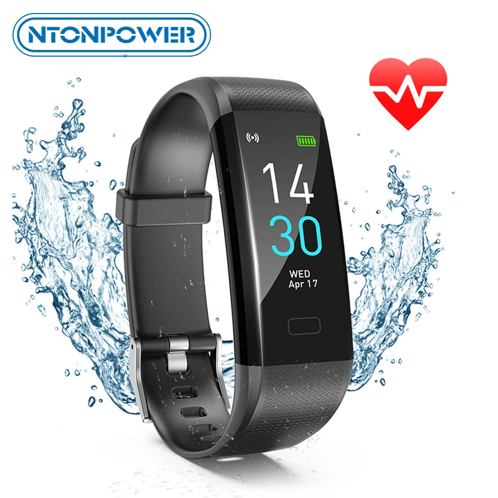 

NTONPOWER New Smart Bracelet Band With Heart rate Monitor ECG Blood Pressure IP68 Fitness Tracker Wrisatband Smart Watch