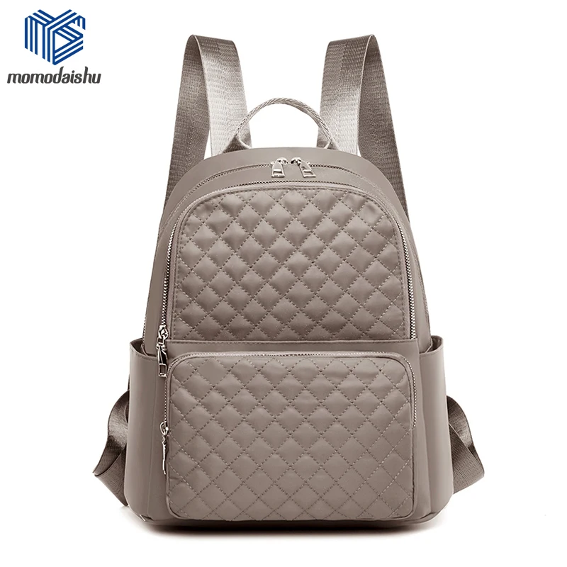 2021 New High Quality Waterproof Nylon Backpacks Women Large Capacity Travel Fashion Backpack School Bags For Girls Mochila Stylish Backpacks