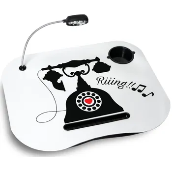 

Decorated-83554-Computer Tray Portable With lamp Extra