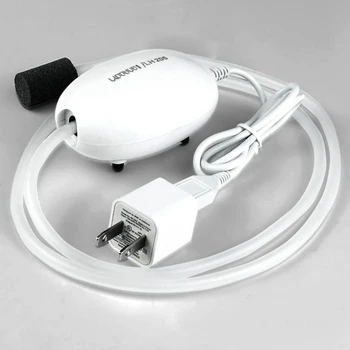 

Quiet Check Valves Oxygen Increase Silicone Tube Adjustable Fish Tank Single Dual Ooutlet Air Pump Kit With Cable Aquarium Home