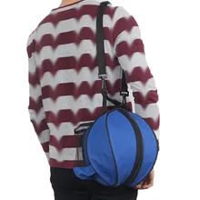 Регулируемый ремешок Водонепроницаемый футбольный рюкзак с одним плечом круглые защищенные и суперпрочные универсальные портативные износостойкие