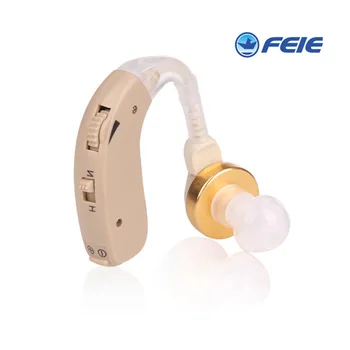 

Behind the Ear Hearing Aid Apparatus High Power Hearing Aids Ear Instrument Earphones Deafness Device ear care S-136 Free Ship
