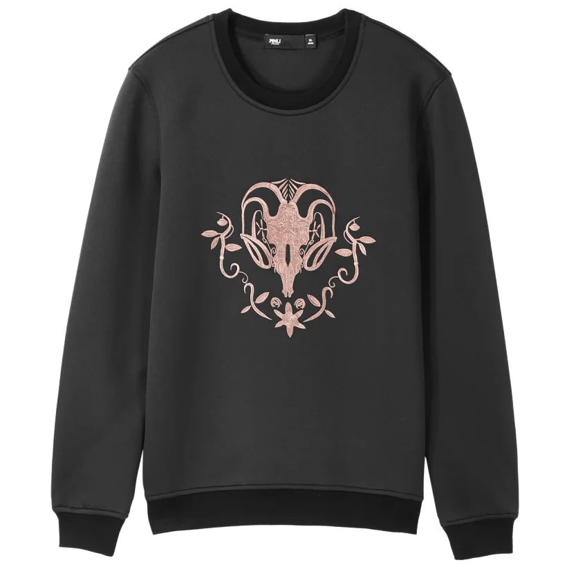 Дворцовый Linkin Park Twenty One Pilots Pinli осень новая мужская одежда с круглым воротником и вышивкой для отдыха санитарная куртка B193109463 - Цвет: Black