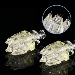 Free Shipping Crystal Multi Needle Mesotherapy Injector Meso Therapy 5 Pins Needle For Dermal Filler Beauty Facial Skin Care