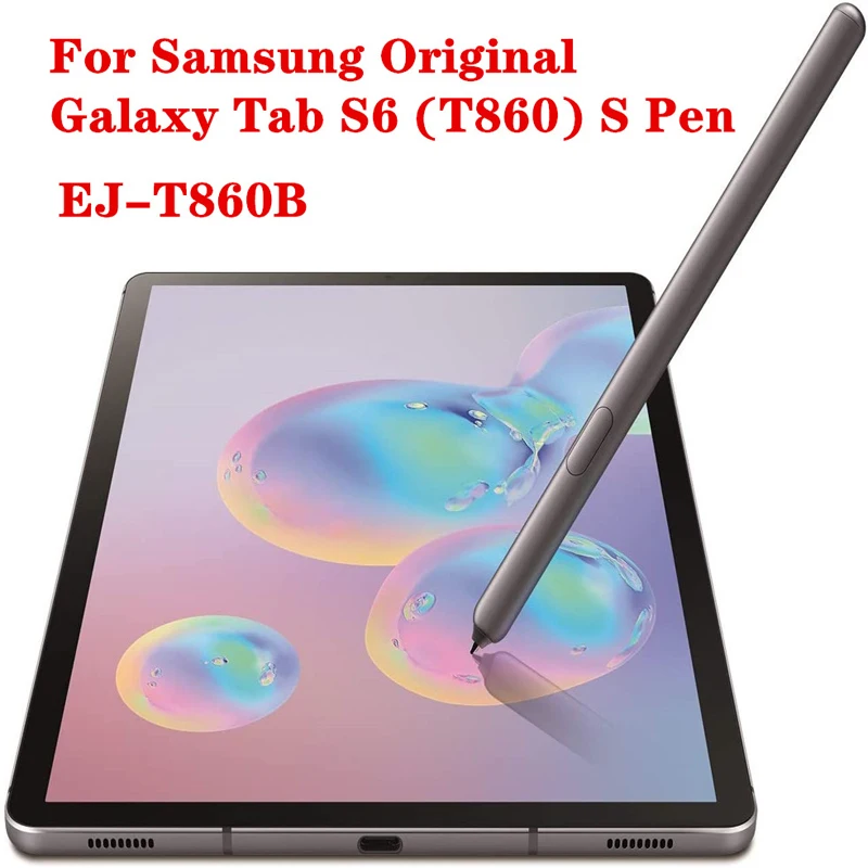 2020 100% Original SAMSUNG Galaxy Tab S6 Stylus pen For SM-T860 SM-T865 EJ-PT860BJEGUJ Tablet S Pen Replacement Touch | Мобильные