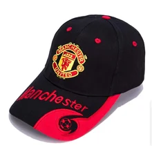 Бейсбольная кепка для болельщиков, унисекс, с красными/черными вышивкой