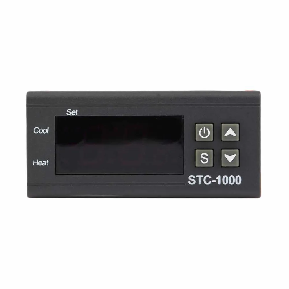 Температура контроллер для морозильной камеры STC-1000 термостат pid метр с NTC Сенсор Температура зонд охлаждения и нагрева 2 реле Outp