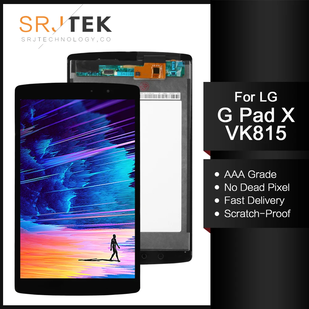 SRJTEK 8 3 &quotдля LG G PAD X VK815 VK-815 ЖК-дисплей Дисплей матрица сенсорный Экран планшета