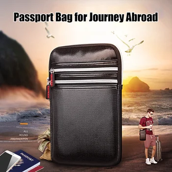 

Fireproof Document Bags Waterproof Liquid Silicone Material Heat Insulation Safe Bag with Zipper for Passport Tickets Storage