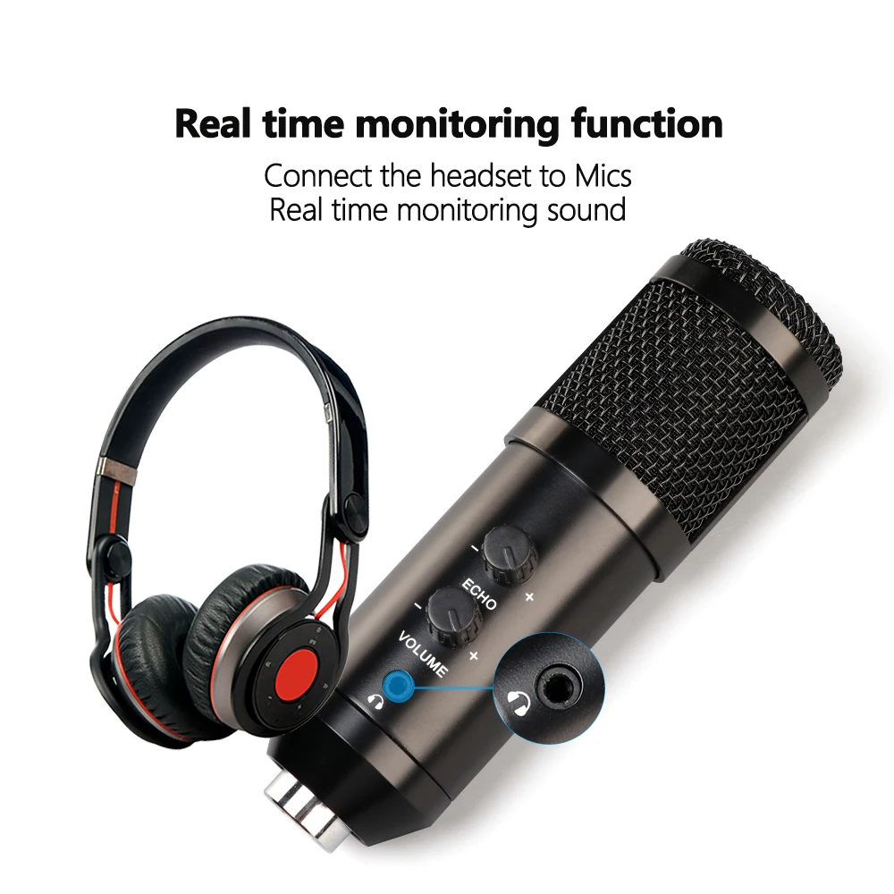 TKL USB микрофон Podcast конденсаторный профессиональный ПК потоковый