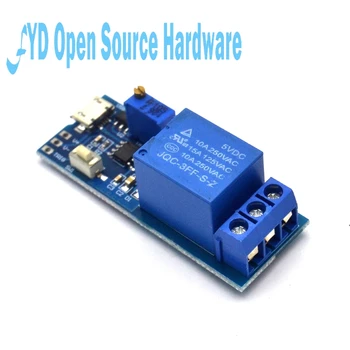 

Wide Voltage 5V-30V Trigger Time Delay Relay Module Timer Module Delay Conduction Delay Switch