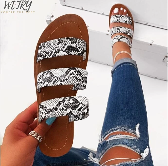 beach slippers Новинка года; шлепанцы на плоской подошве с открытым носком; женские шлепанцы; сезон лето; женская повседневная обувь на полой подошве без застежки; пляжная женская обувь; Zapatos mujer - Цвет: beach slippers