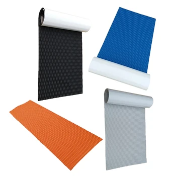 

Self-adhesive Boat Flooring Sheet Teak Decking Pad for Yacht Boat Canoe kayak, Reliable and Durable