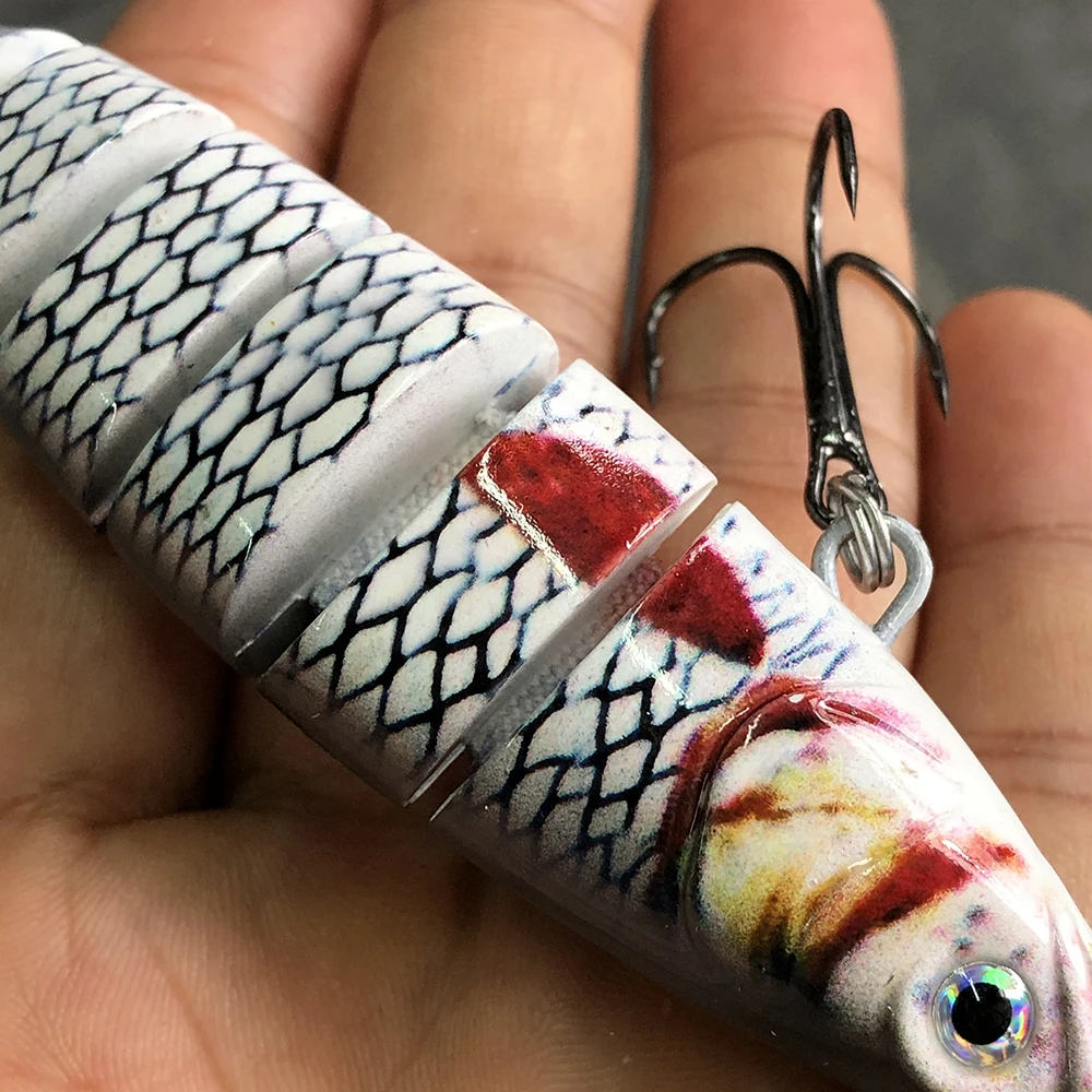 10 см 15 5 г swimbait многосуставная рыболовная приманка воблеры Swimbait жесткая наживка