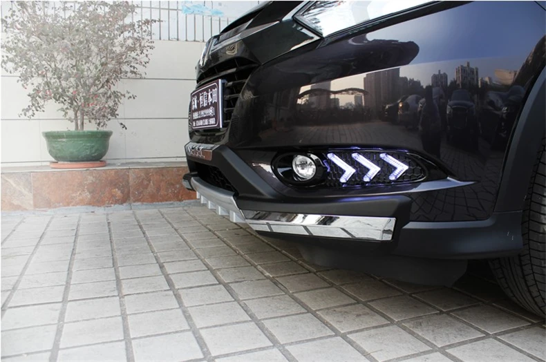 Для автомобильного бампера для Honda VEZEL HR-V HRV. бампер высокого качества ABS передний+ задний авто аксессуары