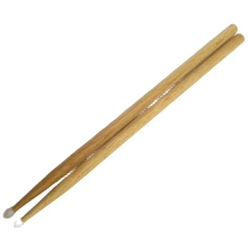 1 Pair 2B OAK Drum Stick Music Band Wood Color 2b Stick Drumsticks Drummer Good Quality drum sticks drum accessories