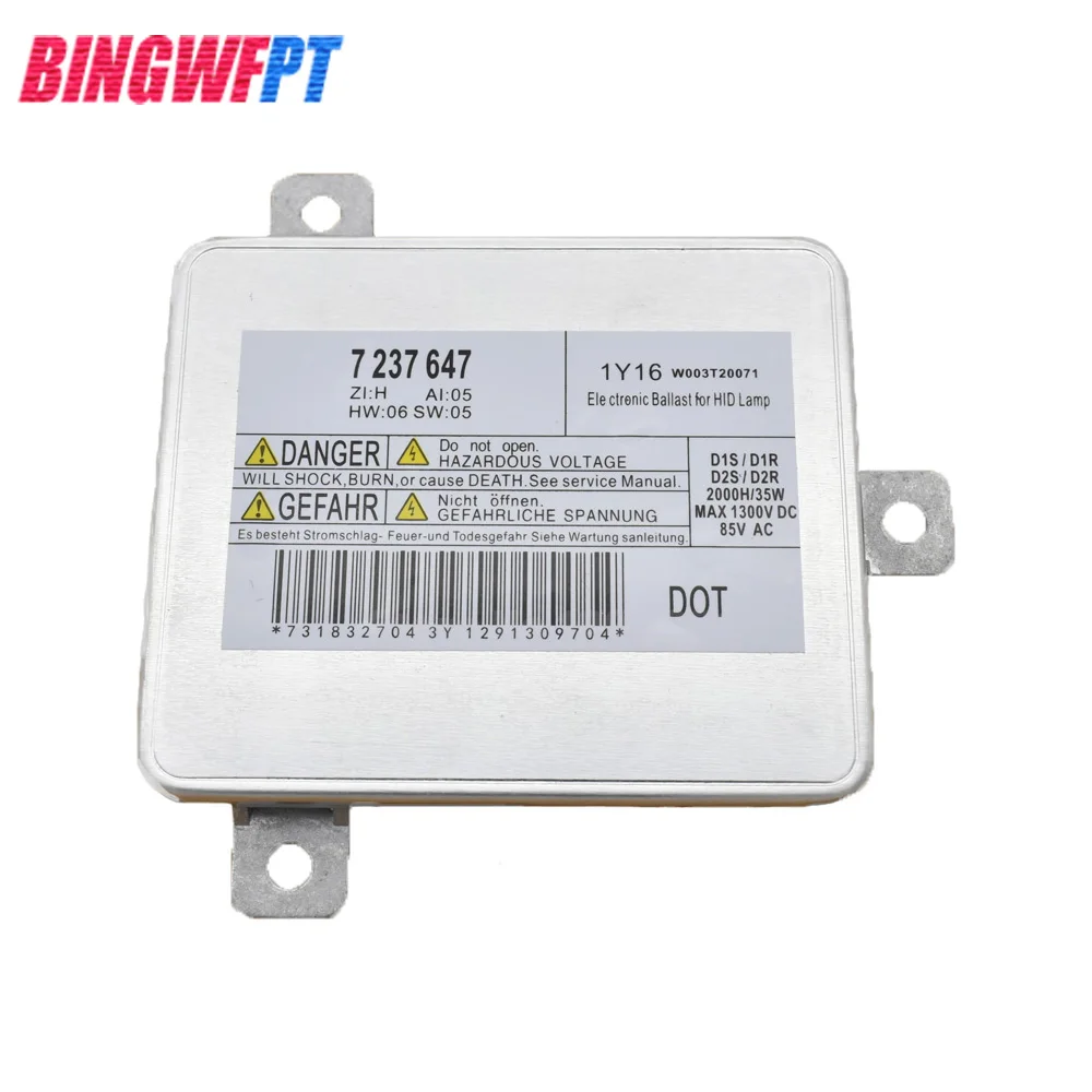 HID Xenon балласт управления для Mitsubishi W003T20071 7237647 35 Вт AC 85 в контрольный Лер BMW 3 5 7 X Z