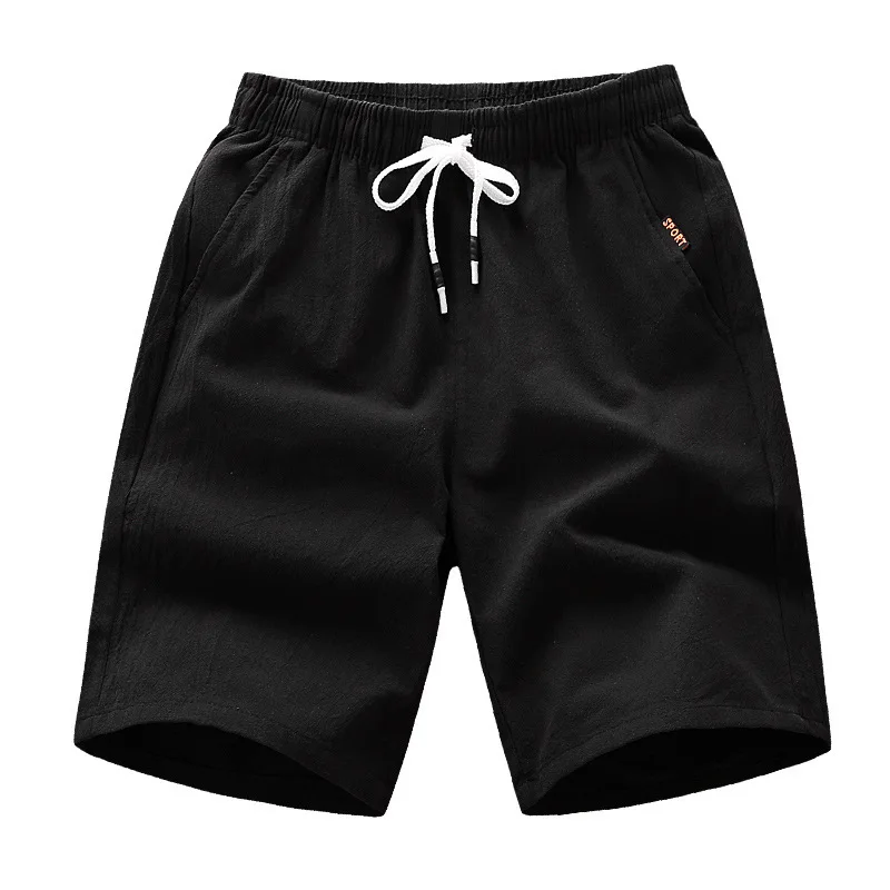 best casual shorts Summer Fashion Men's Shorts Casual Breathable Sports Shorts Male Loose Knit Straight Pockets Beach Shorts Cotton Short Pants mens casual shorts