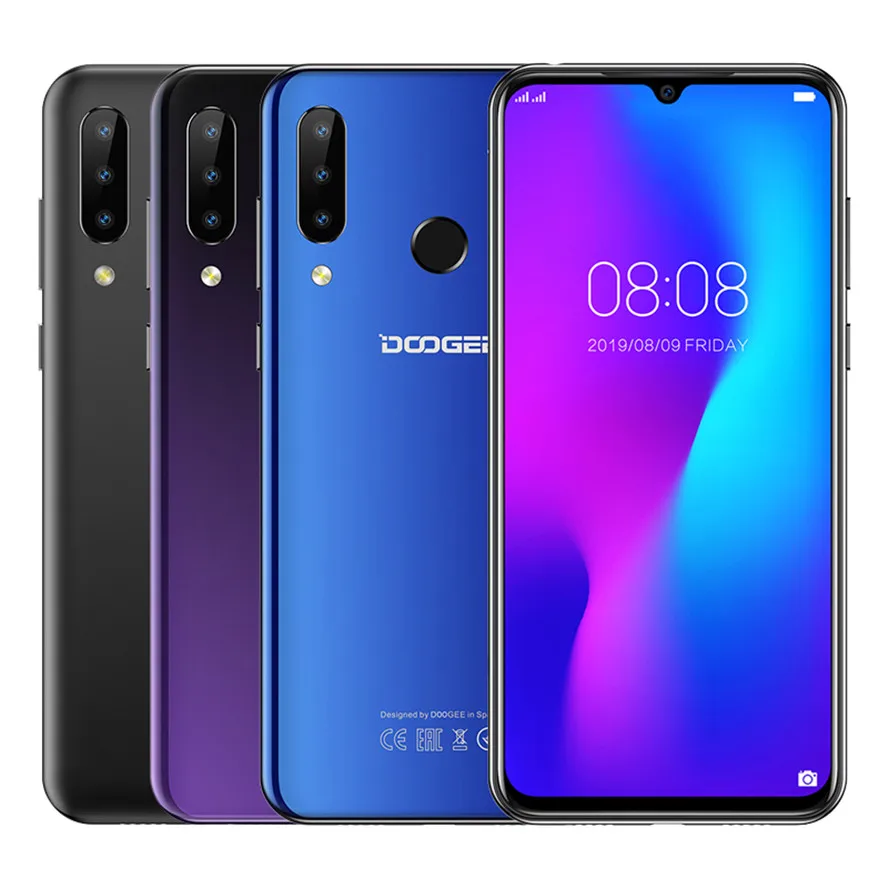 DOOGEE N20 смартфон с 5 дюймовым дисплеем восьмиядерным процессором MTK6763V ОЗУ 4 Гб ПЗУ 64