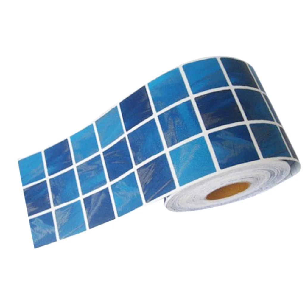 5 Patterns Available 10x100cm Mosaic PVC Self Adhesive Wall 3D Decal Tile Stickers DIY Home Kitchen Decoration