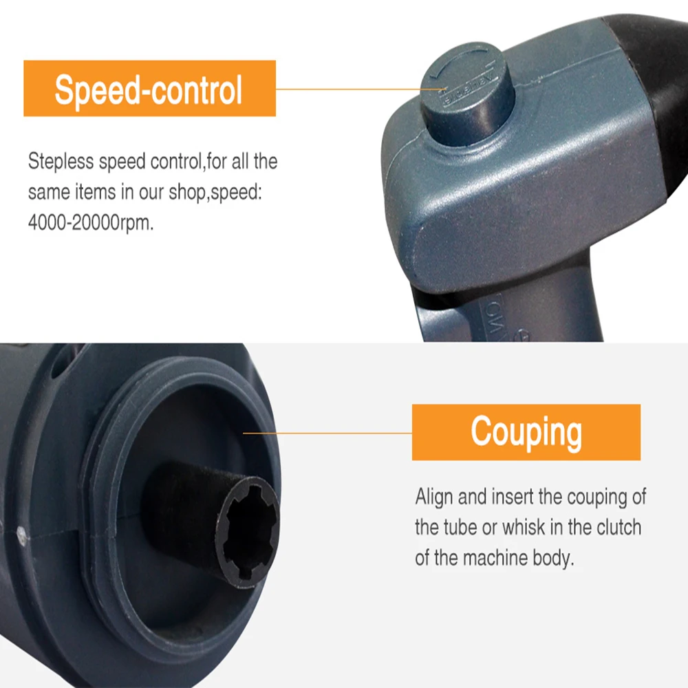 Commercial hand blender cooking bar electric ice cream stir bar stainless steel blender mixer