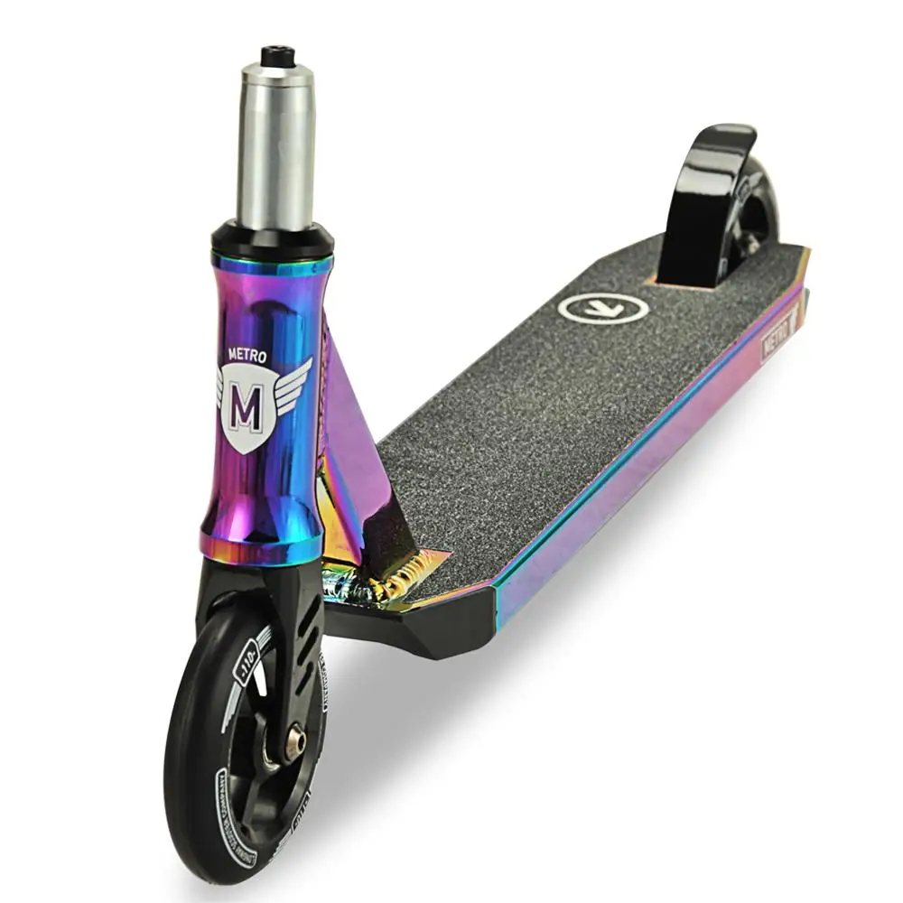 Durable Quality Freestyle Complete for Affordable Price Premium Colors for Boys Girls Teens Easy Setup Light for Intermediate/Advanced LONGWAY Sector Pro Kick Trick Stunt Scooter 