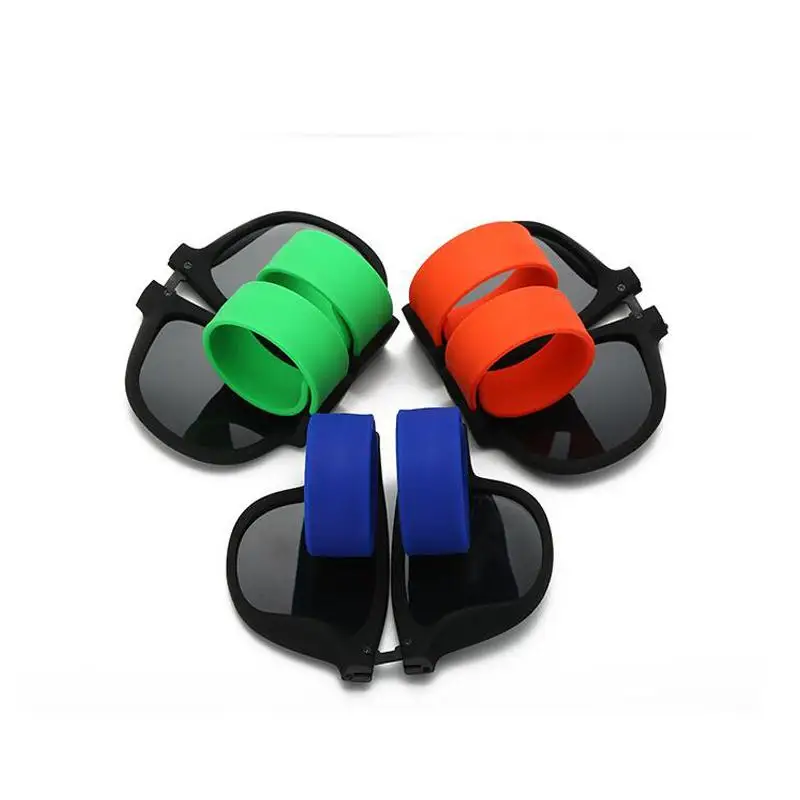 Уличные солнцезащитные очки унисекс с защелкивающимся браслетом забавные