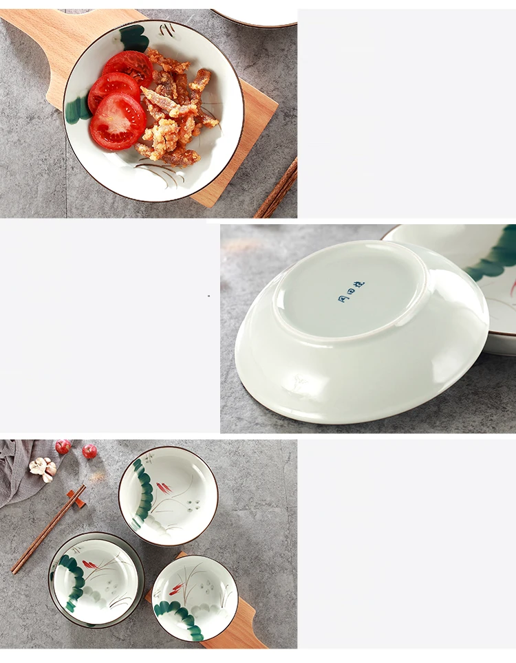CHANSHOVA китайская керамическая круглая обеденная тарелка для пиццы тарелка для стейка десертный поднос фарфоровая кухонная посуда H003