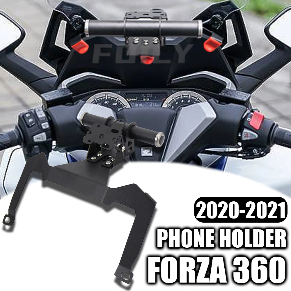 

New Motorcycle Accessories Forza-350 Phone Holder Stand GPS Navigator Plate Bracket For Honda Forza 350 FORZA 350 2020-2021