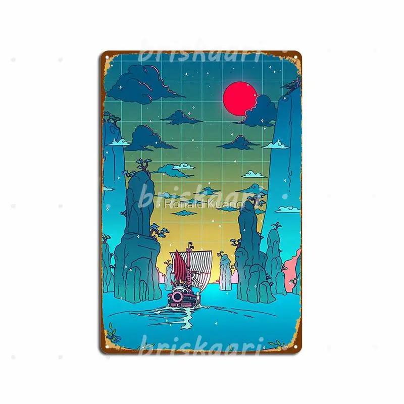 

To The Next Adventure! Metal Signs Wall Cave Mural Create Plaques Metal Posters