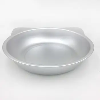 

Cat Aluminum Pot Bed Pet Summer Cool Sleeping Kitten Puppy Nest