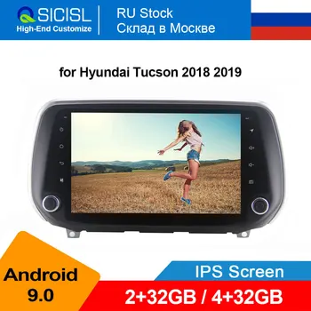 

Android 9.0 Radio 1 din Car Radio GPS Stereo for Hyundai Tucson 2019 / Tucson 2018 / IX35 autoradio DVD car audio multimedia