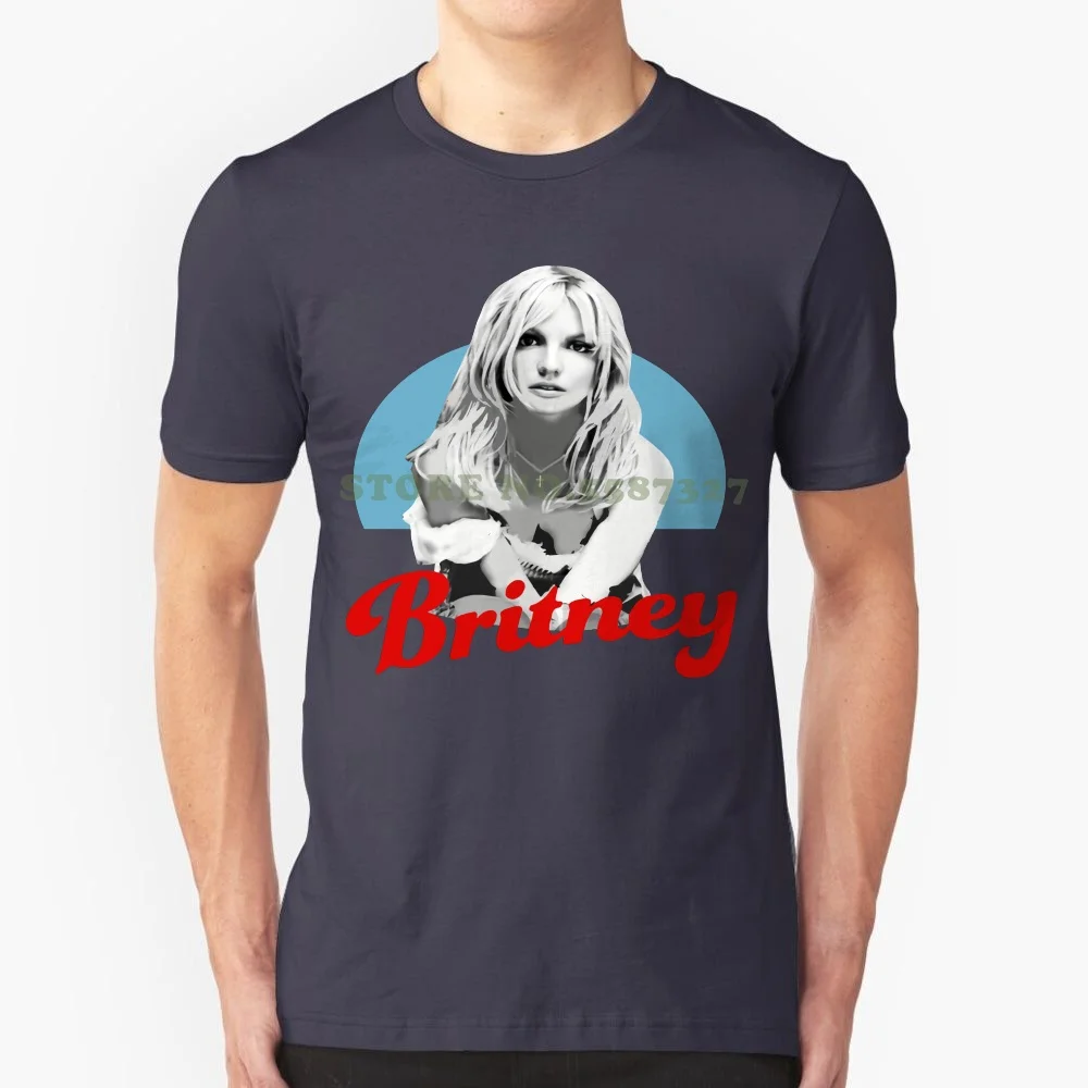 Britney Spears 2001 Обложка альбома спортсмен Fit Гибкая Футболка белая мужская S M L Xl Xxl забавная новейшая мультяшная Футболка Мода