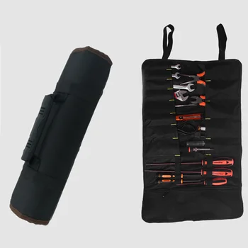 

Wholesale 22 Pocket Hardware Tool Roll Plier Screwdriver Spanner Carry Case Pouch Bag Pack